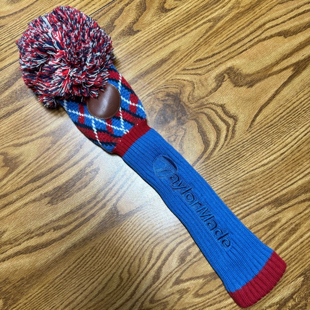 TaylorMade Blue and Red Golf Club Headcover
